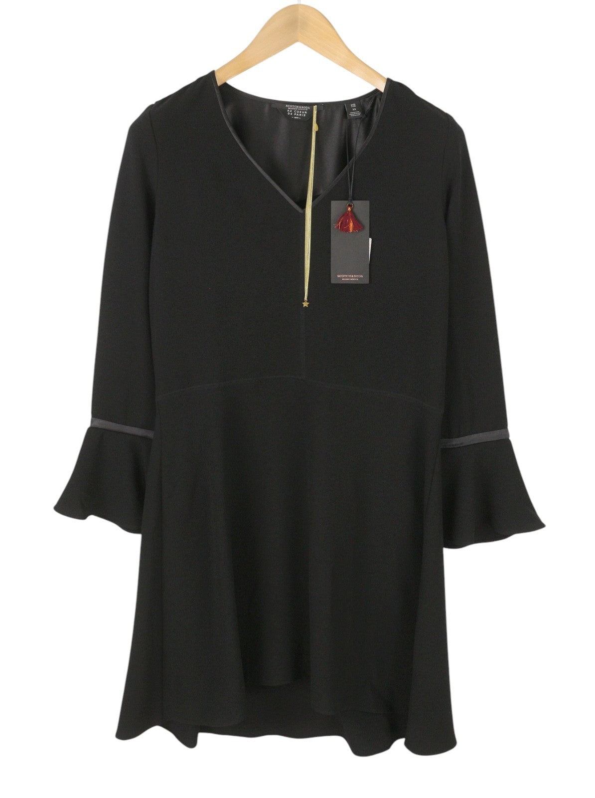 Black Polyester Dress