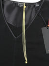 Black Polyester Dress