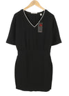 Black Polyester Dress