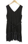 Black Polyester Dress