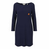 Blue Viscose Dress