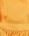 Yellow Polyester Dress