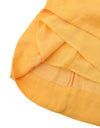 Yellow Polyester Dress