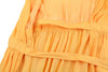 Yellow Polyester Dress