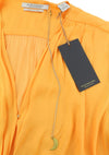 Yellow Polyester Dress