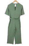 Green Cotton Jumpsuit