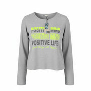 Grey Polyester Sweatshirt