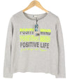 Grey Polyester Sweatshirt