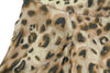 Brown Viscose Shorts