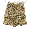 Brown Viscose Shorts