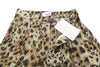 Brown Viscose Shorts