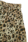 Brown Viscose Shorts