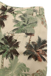 Brown Viscose Shorts
