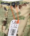 Brown Viscose Shorts