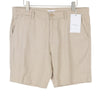 Brown Cotton Shorts
