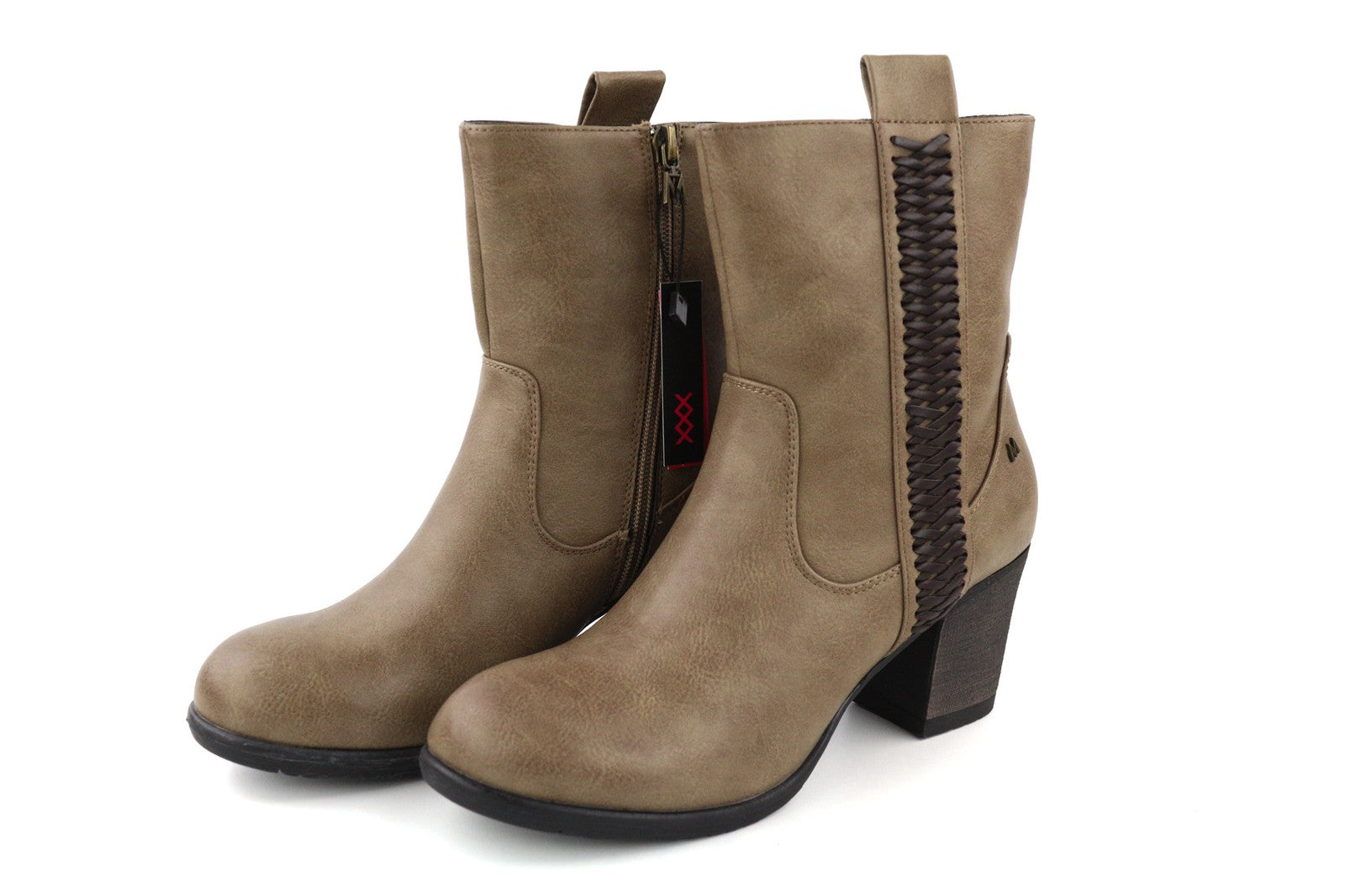 Brown Synthetic Shoes