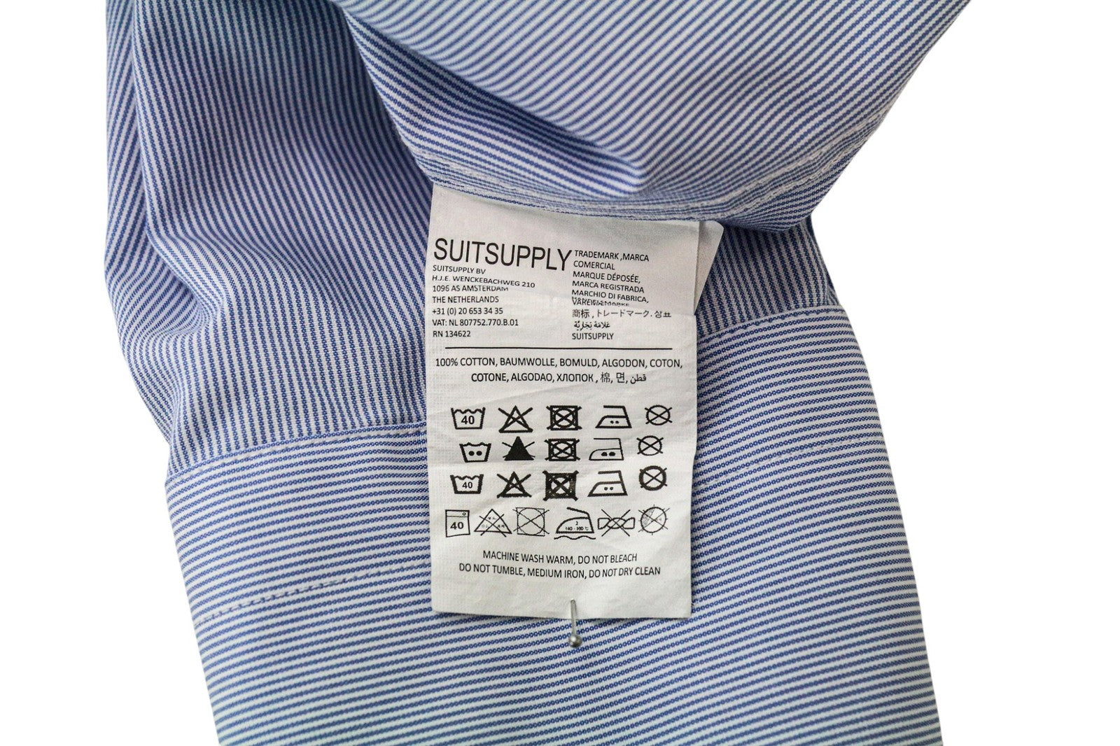 Blue Twill Shirt