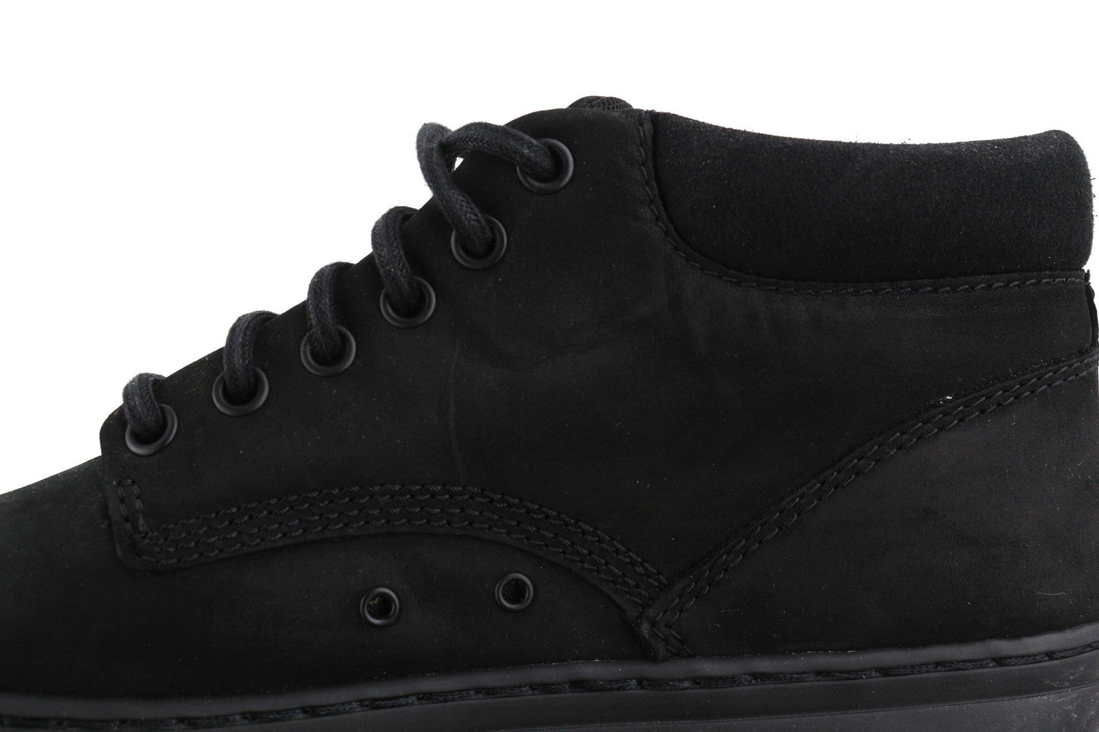 TIMBERLAND A1JUY Men Boots EU40/41 Black Leather Lace Up Ankle Almond Toe