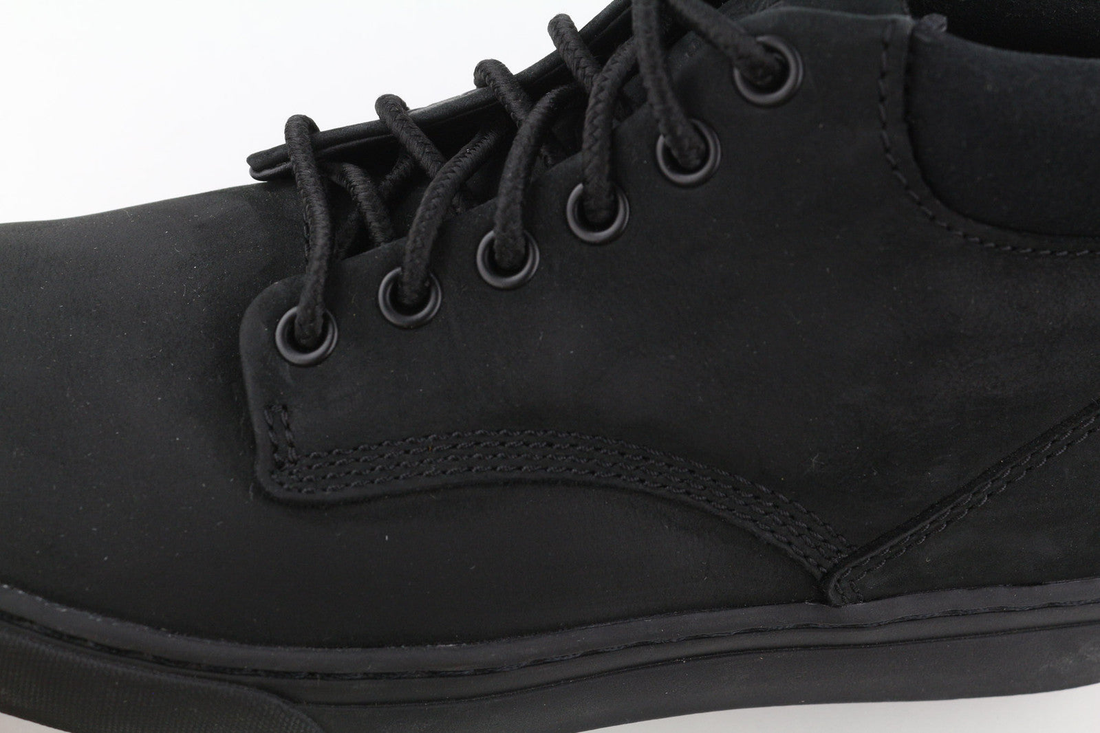 TIMBERLAND A1JUY Men Boots EU40/41 Black Leather Lace Up Ankle Almond Toe