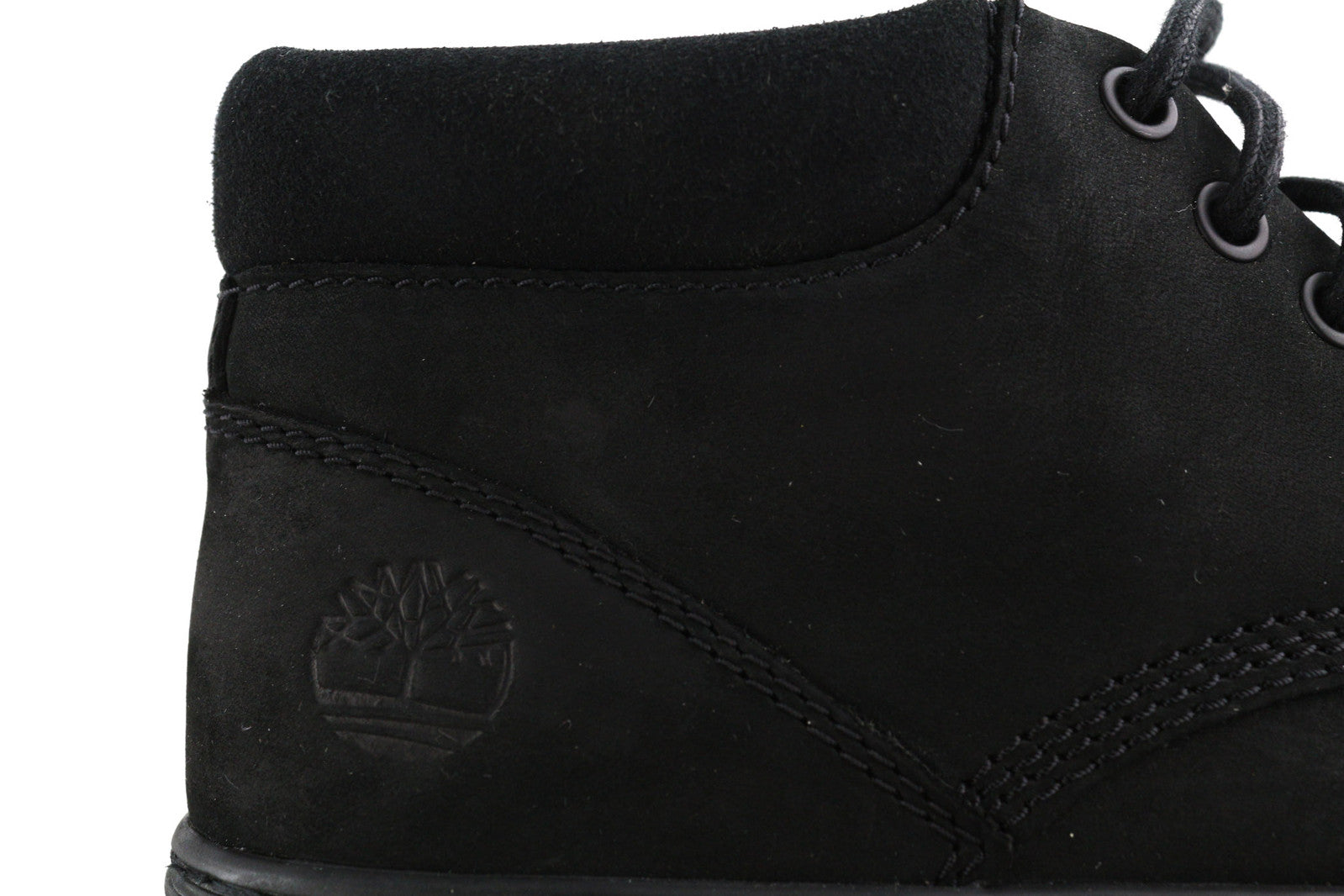 TIMBERLAND A1JUY Men Boots EU40/41 Black Leather Lace Up Ankle Almond Toe