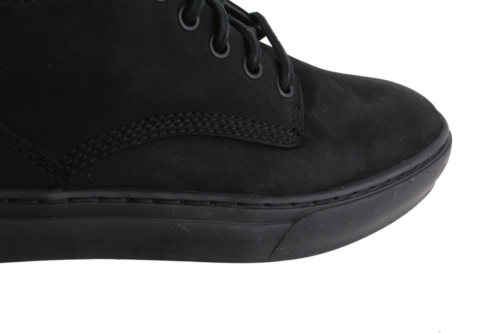 TIMBERLAND A1JUY Men Boots EU40/41 Black Leather Lace Up Ankle Almond Toe