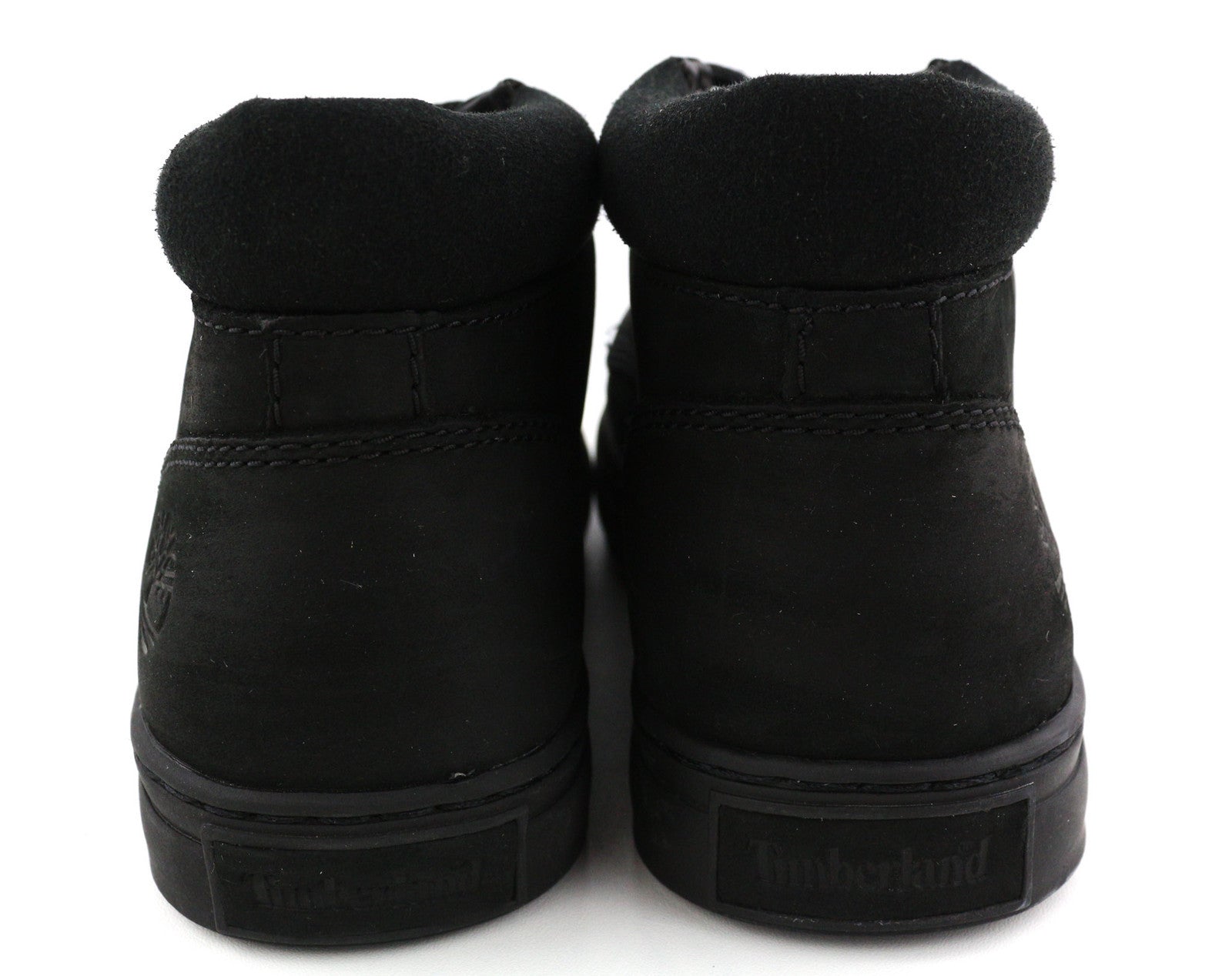 TIMBERLAND A1JUY Men Boots EU40/41 Black Leather Lace Up Ankle Almond Toe