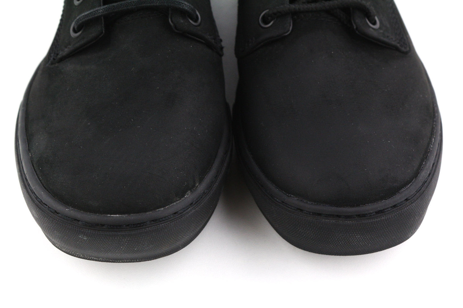 TIMBERLAND A1JUY Men Boots EU40/41 Black Leather Lace Up Ankle Almond Toe