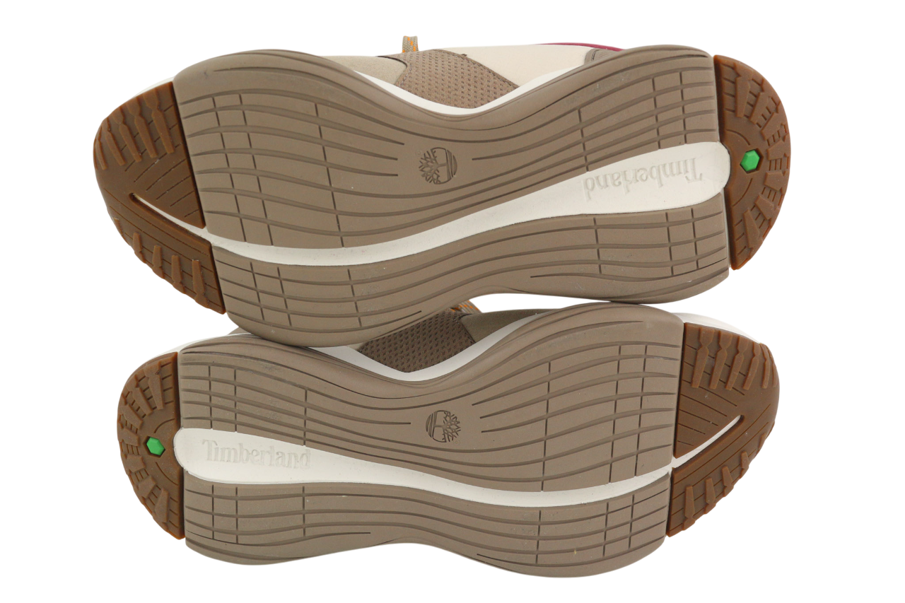 TIMBERLAND A1YCP Women Boots EU37/37.5 Ankle Top Lace Almond Toe Logo ReBOTL