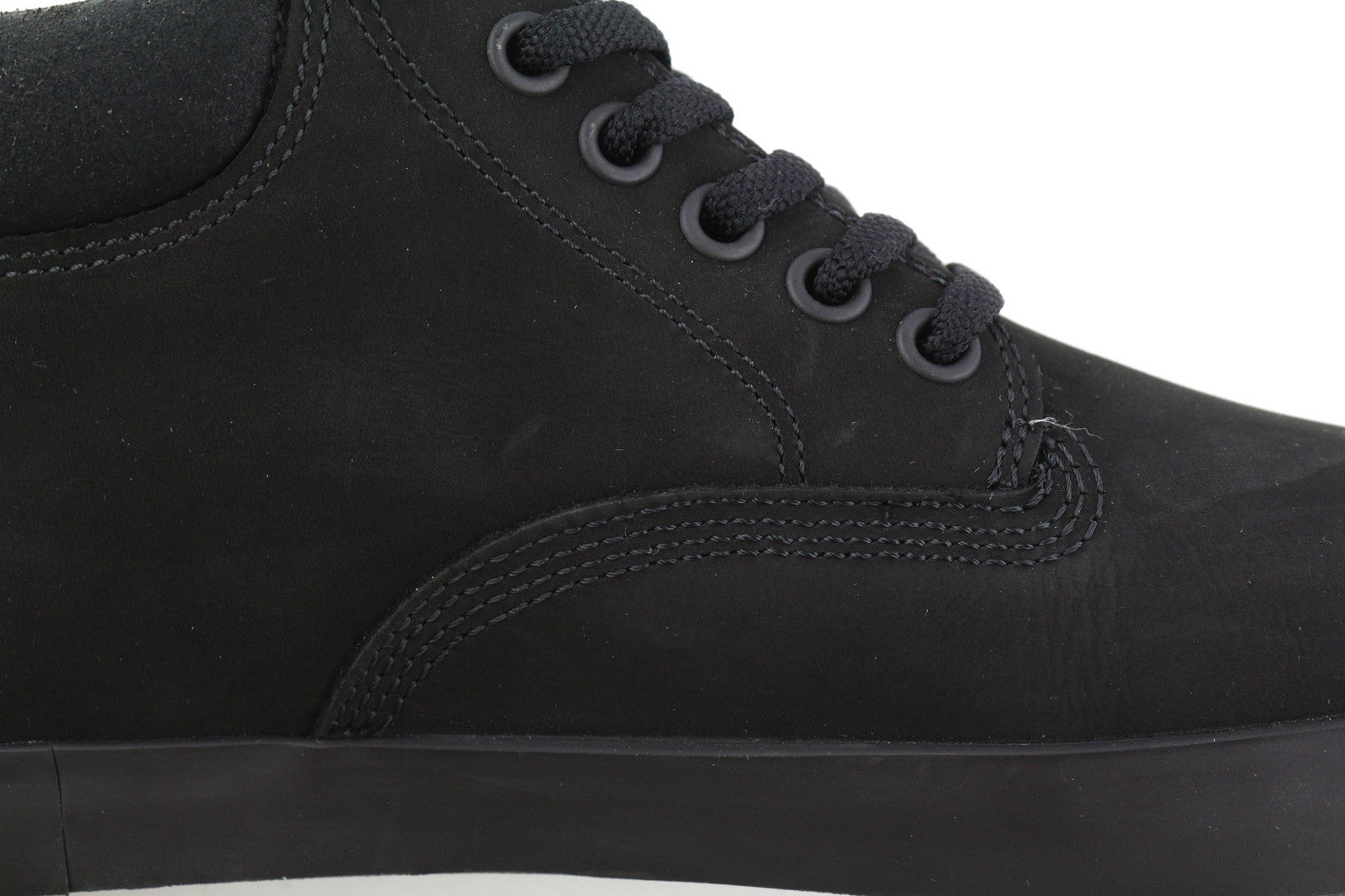 TIMBERLAND A1R35 Women Shoes EU38.5/39 Black Leather Ankle Lace Up Ortholite