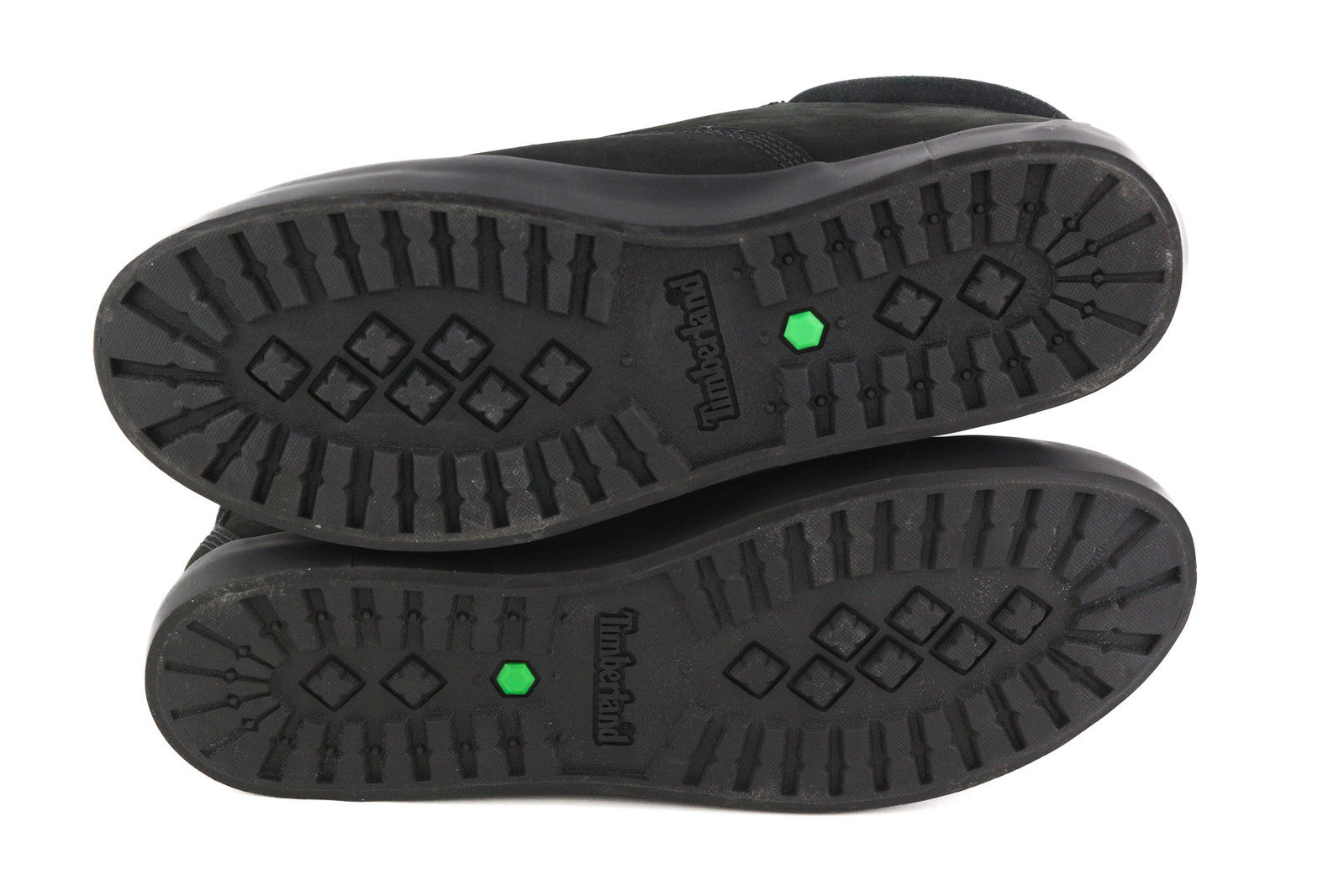 TIMBERLAND A1R35 Women Shoes EU38.5/39 Black Leather Ankle Lace Up Ortholite