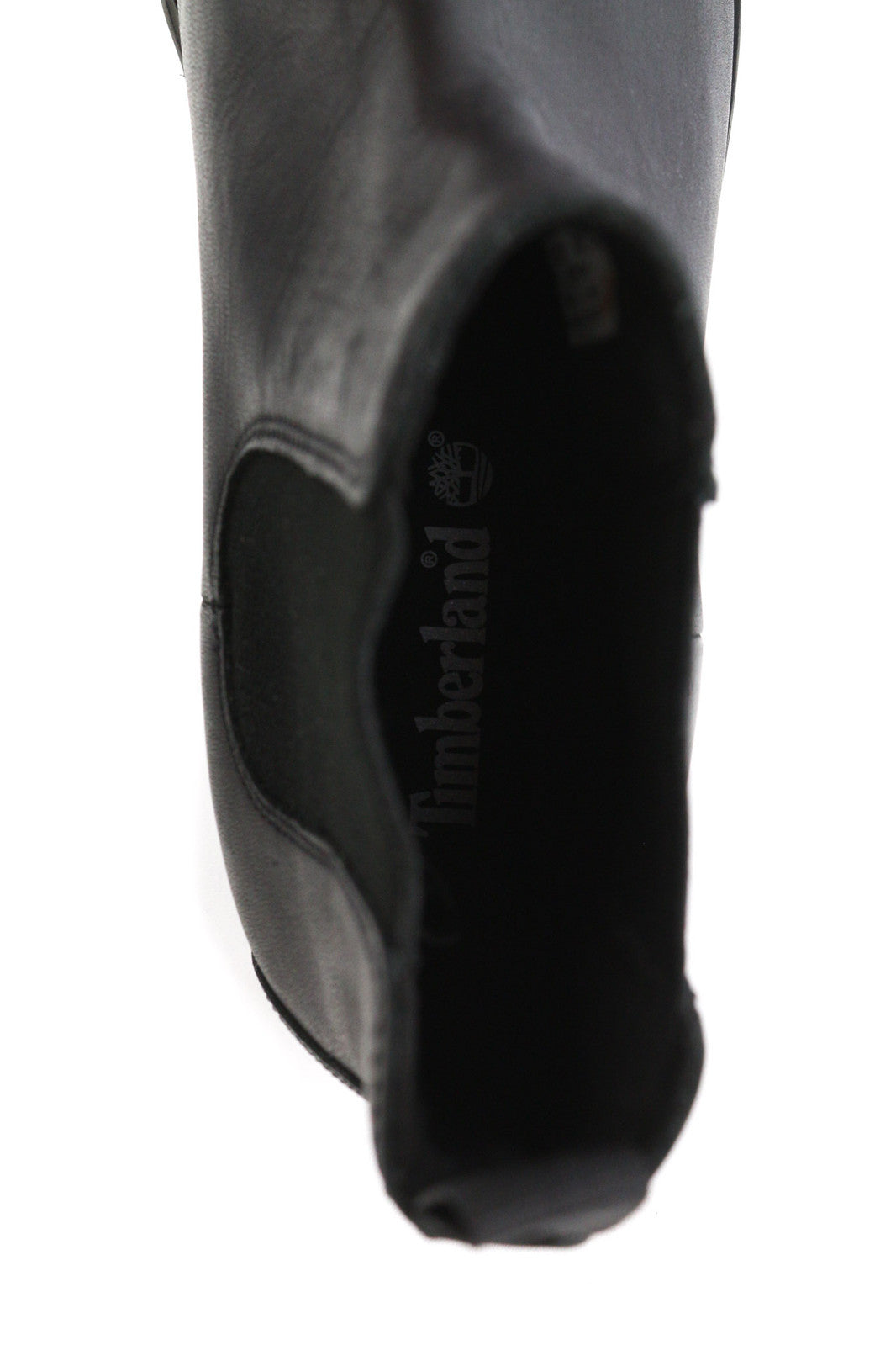 TIMBERLAND A2JGQ Women Boots EU37.5/38 Black Leather Almond Toe Ankle Chelsea