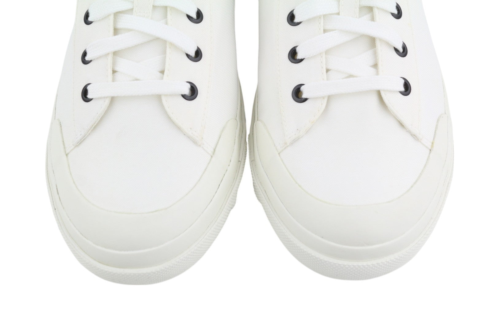 DIESEL S-Astico Low Cut Men Sneakers EU46 White Laced Almond Toe Logo RRP€120