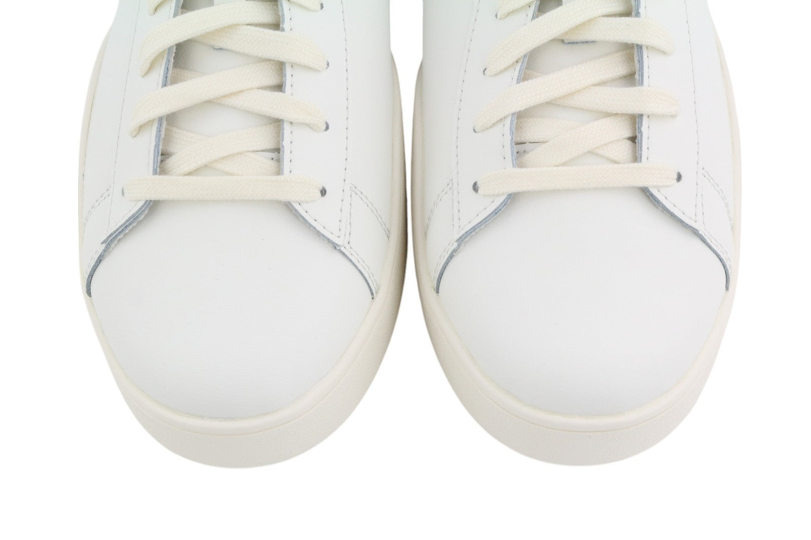 DIESEL S-Clever Low Lace Men Sneakers EU45 Light Cow Leather Almond Toe RRP€140