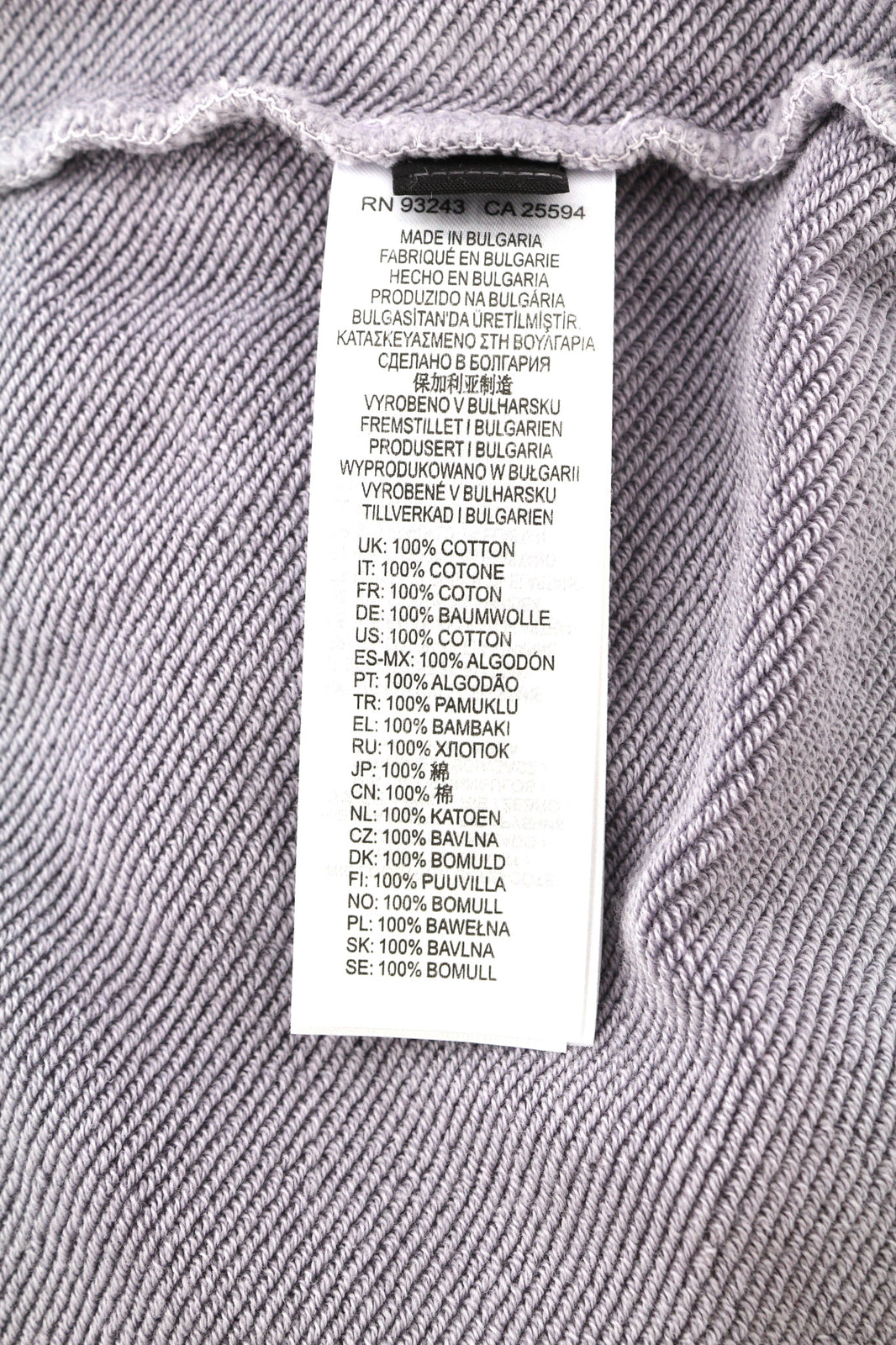 DIESEL F-Magdalena Felpa Women Hoodie M Purple Washed Hooded Strap RRP€175