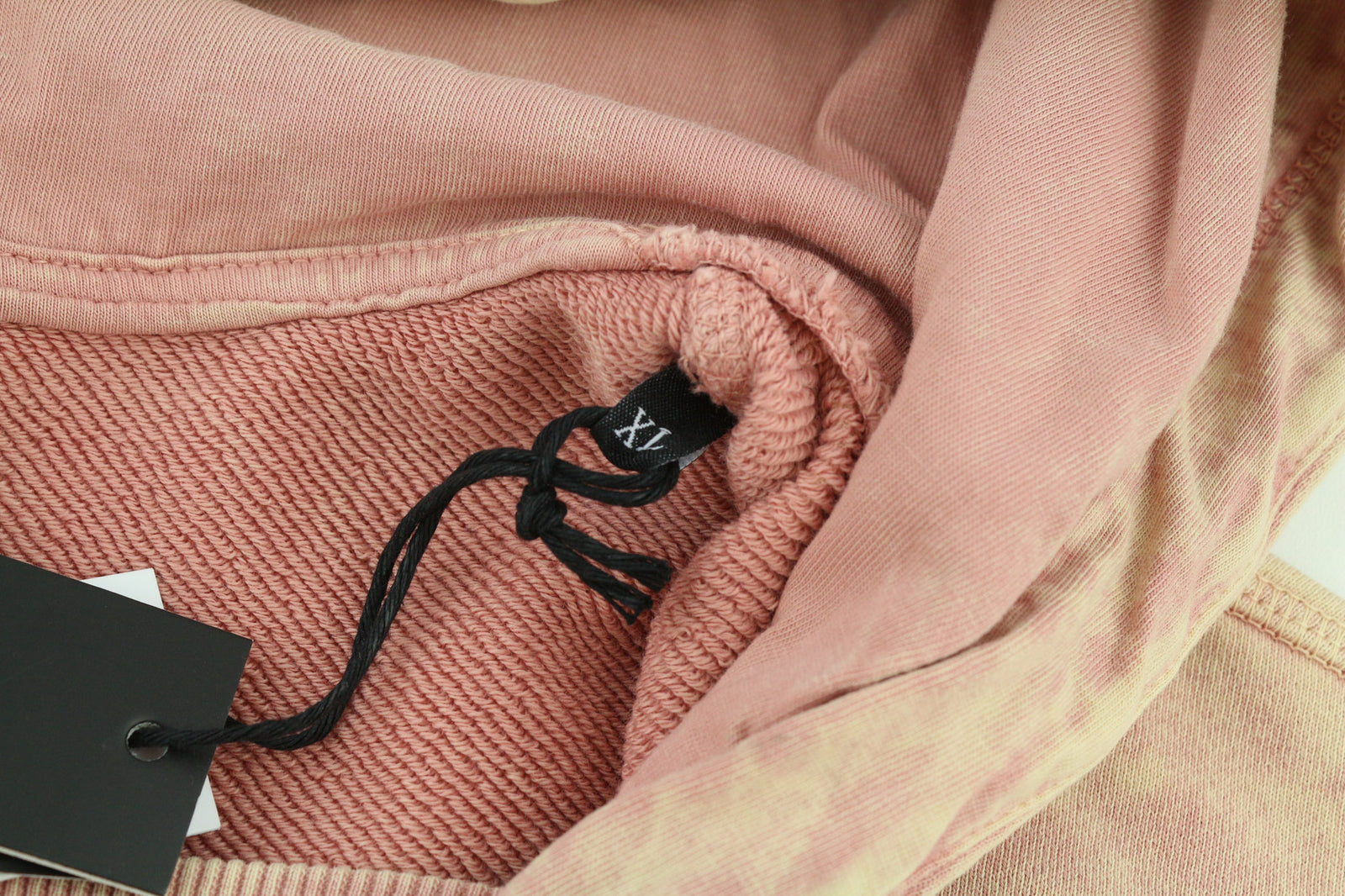 DIESEL F-Mikky Felpa Women's Hoodie XL Peach Hooded Asymmetrical Pocket RRP€195