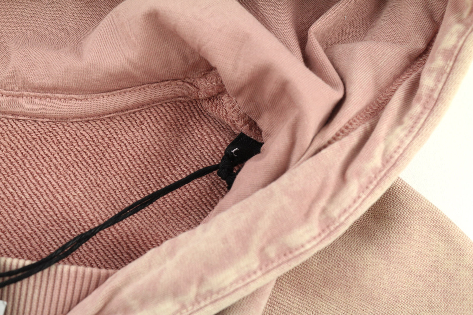 DIESEL F-Mikky Felpa Women Hoodie L Peach Hooded Asymmetrical Pocket RRP€195