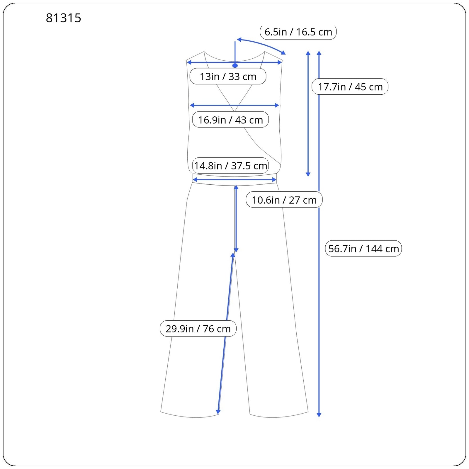 MAKADAMIA Women Jumpsuit 38 Black Overall V-Neck Pockets Logo Fitted Sleeveless