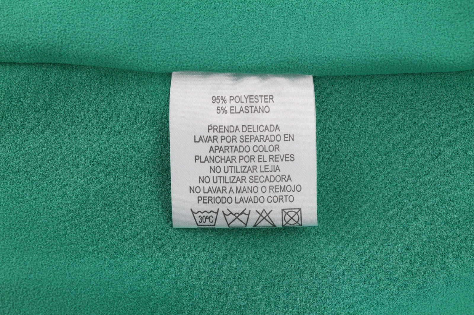 ALMATRICHI Women Dress 36 Green Ruffle Long Sleeved Open Back Lined Logo Short