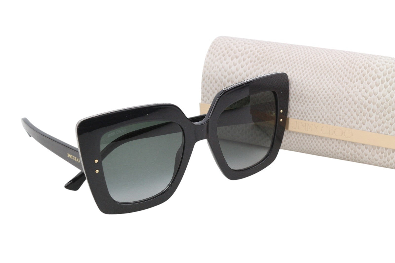 JIMMY CHOO Auri/G/S Women Sunglasses ONE SIZE Butterfly Shiny Frame RRP€349