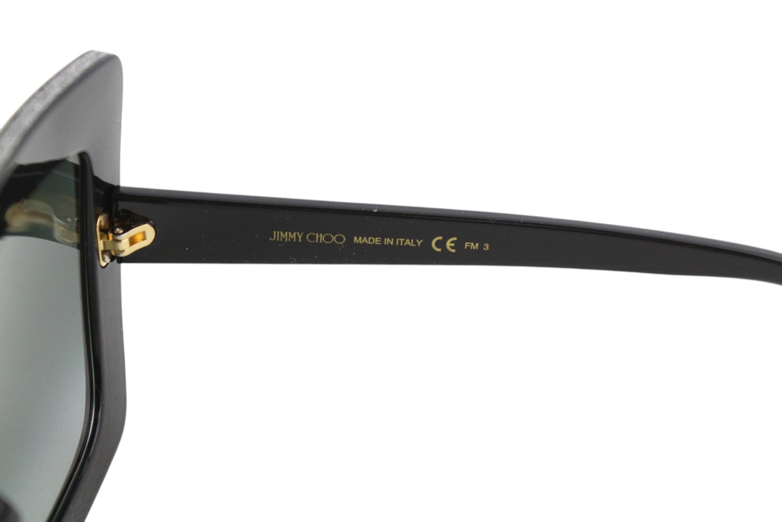 JIMMY CHOO Auri/G/S Women Sunglasses ONE SIZE Butterfly Shiny Frame RRP€349