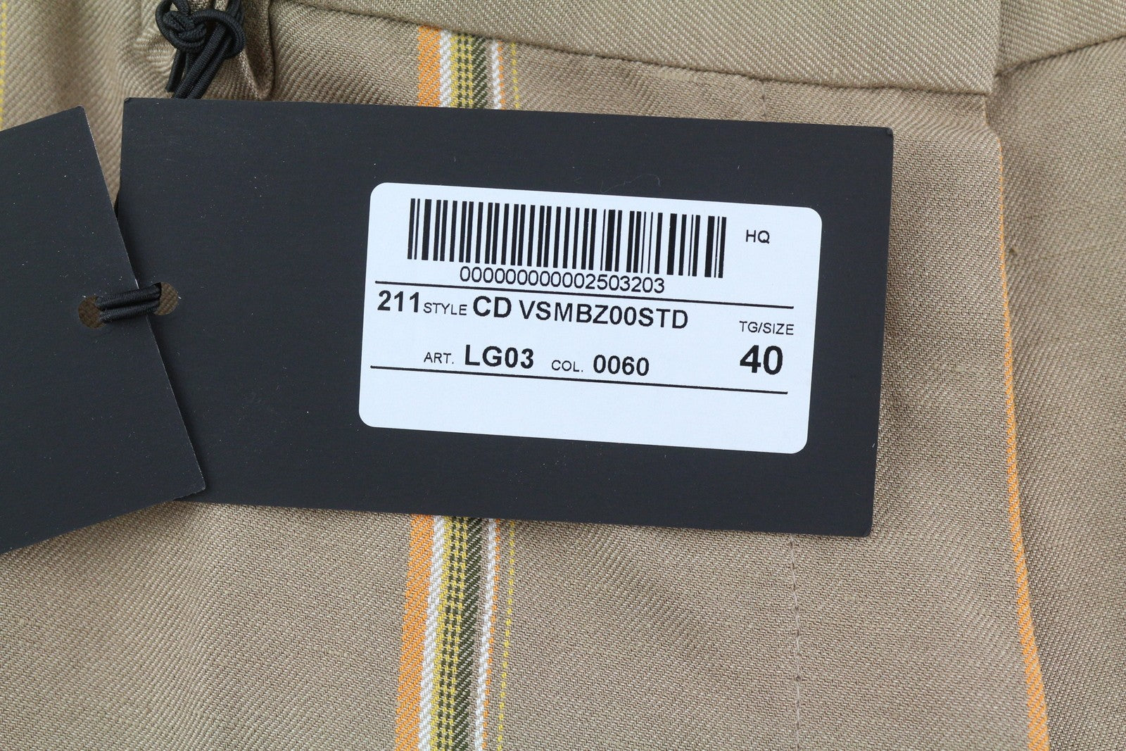 PT TORINO Ambra Women Trousers 40 W28 Linen Blend Pinstriped Turn-Up Zip Brown