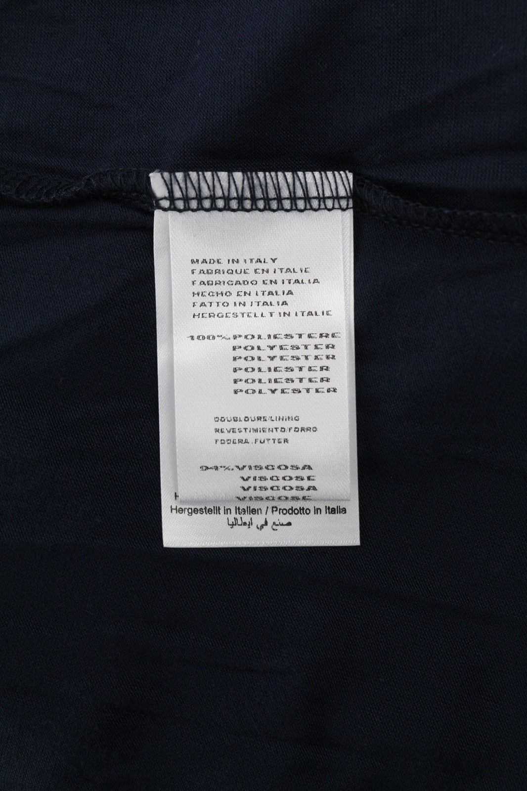 LA FEE MARABOUTEE Women Dress 38 Long Sleeved V-Neck Elastic Waist Printed Short