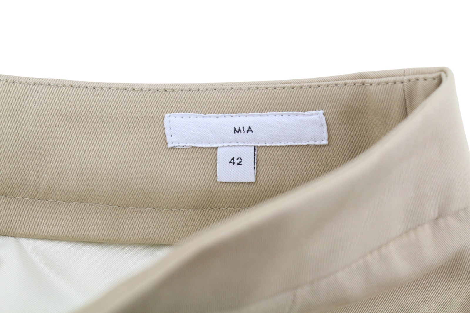 PT TORINO Mia Women Trousers 42 W28 White Flared Leg Floral Ankle High Waist