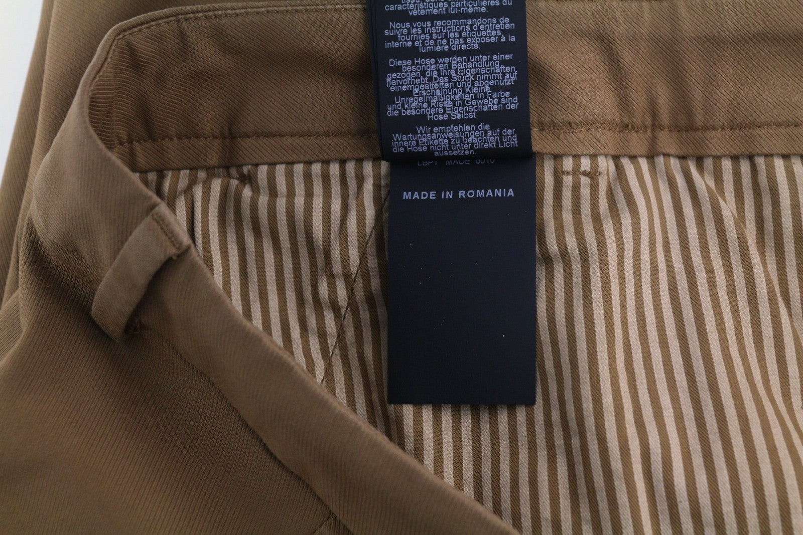 PT TORINO Jaine Women Trousers 46 W33 Brown Bootcut Fit Ankle Length RRP€249