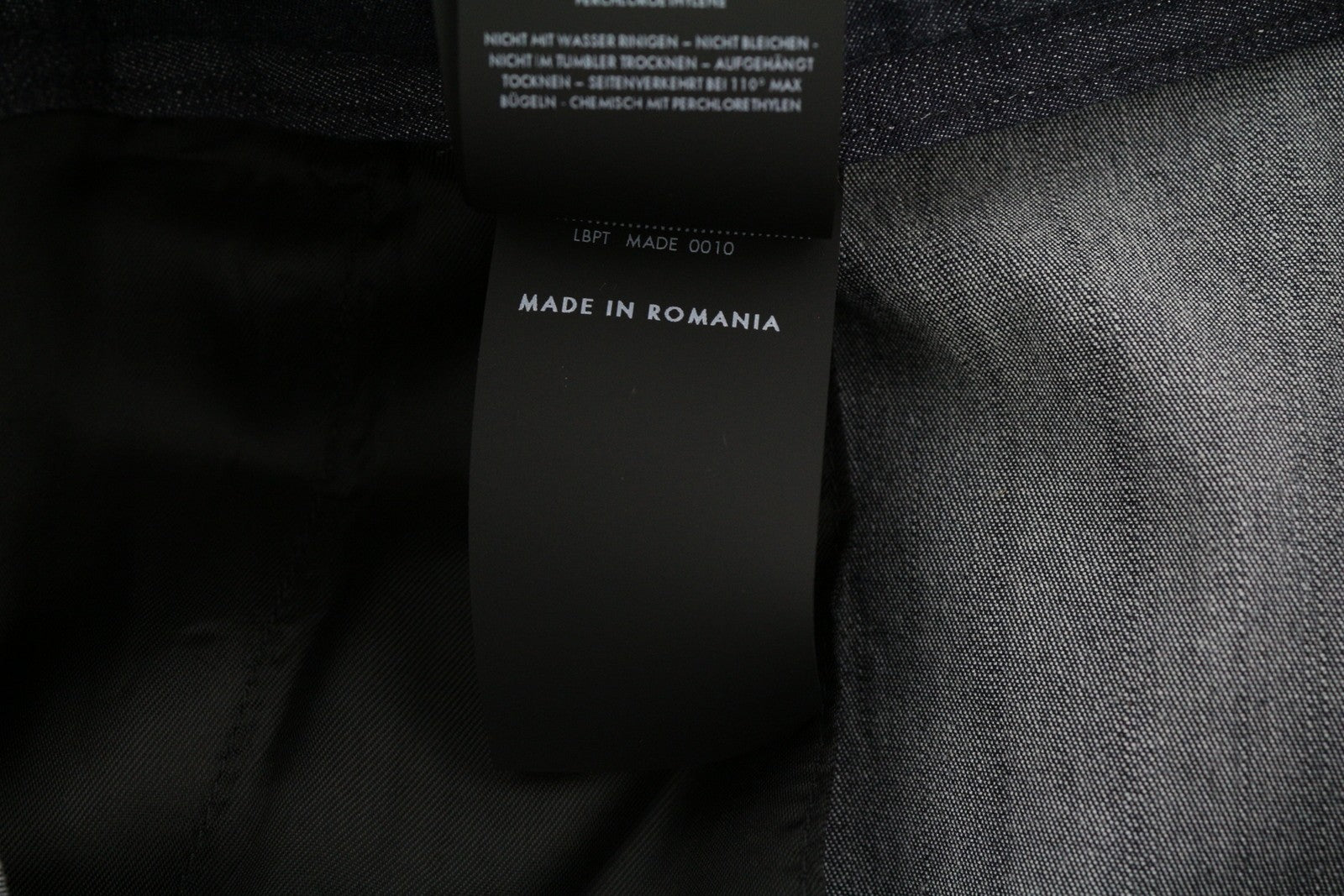 PT TORINO Katharine Women Trousers 42 W30 Denim Look Flared Leg Hight Waist Zip