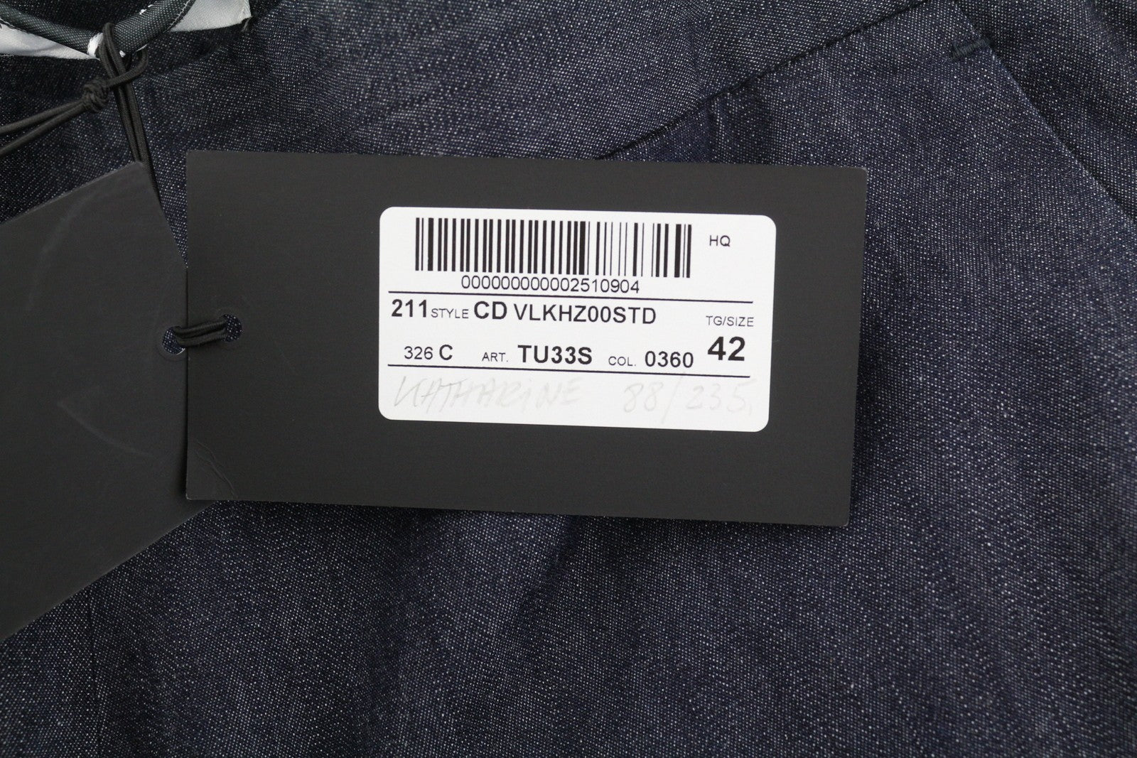 PT TORINO Katharine Women Trousers 42 W30 Denim Look Flared Leg Hight Waist Zip