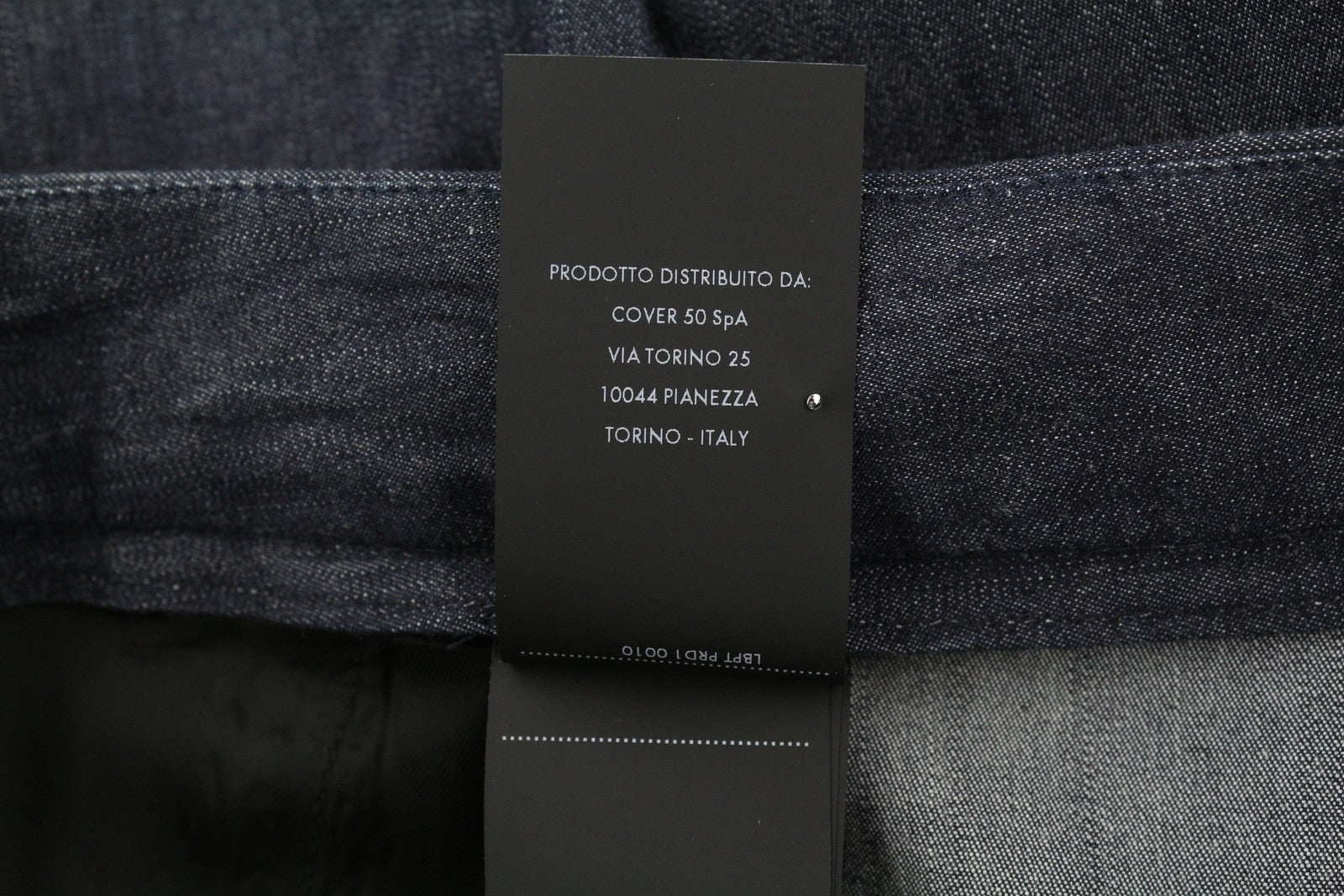 PT TORINO Katharine Women Trousers 42 W30 Denim Look Flared Leg Hight Waist Zip