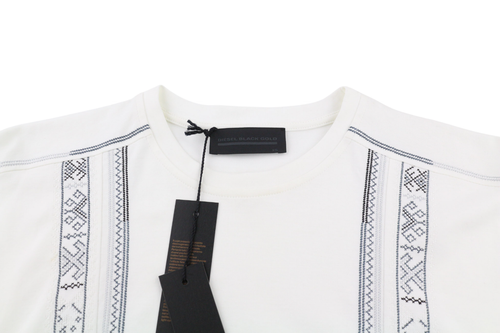 DIESEL Bgtih Women Dress XS Black Gold Short Sleeved Crew Neck Embroidered Short