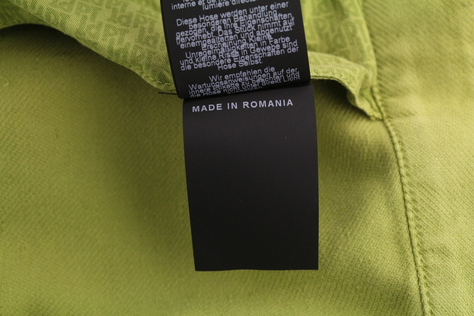 PT TORINO Zoe Women Trousers 44 W30 Green Linen Blend Slim Fit High Waist Cargo