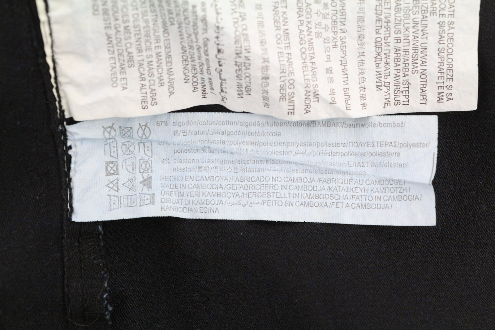 PULL&BEAR Women Dress L Blue Denim V-Neck Logo Sleeveless Pockets Button Short